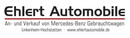 Logo Daniel Ehlert Automobile - Mercedes Gebrauchtwagen